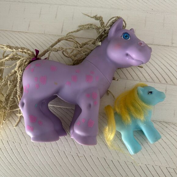 Vintage Toy Lot Gi-Go Pony Tootsie Pose Long Head, Cabbage Patch Kid Springsong - Picture 8 of 10